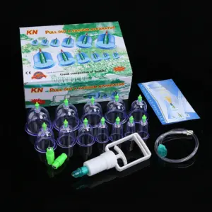kit ventosa para massagem a vácuo