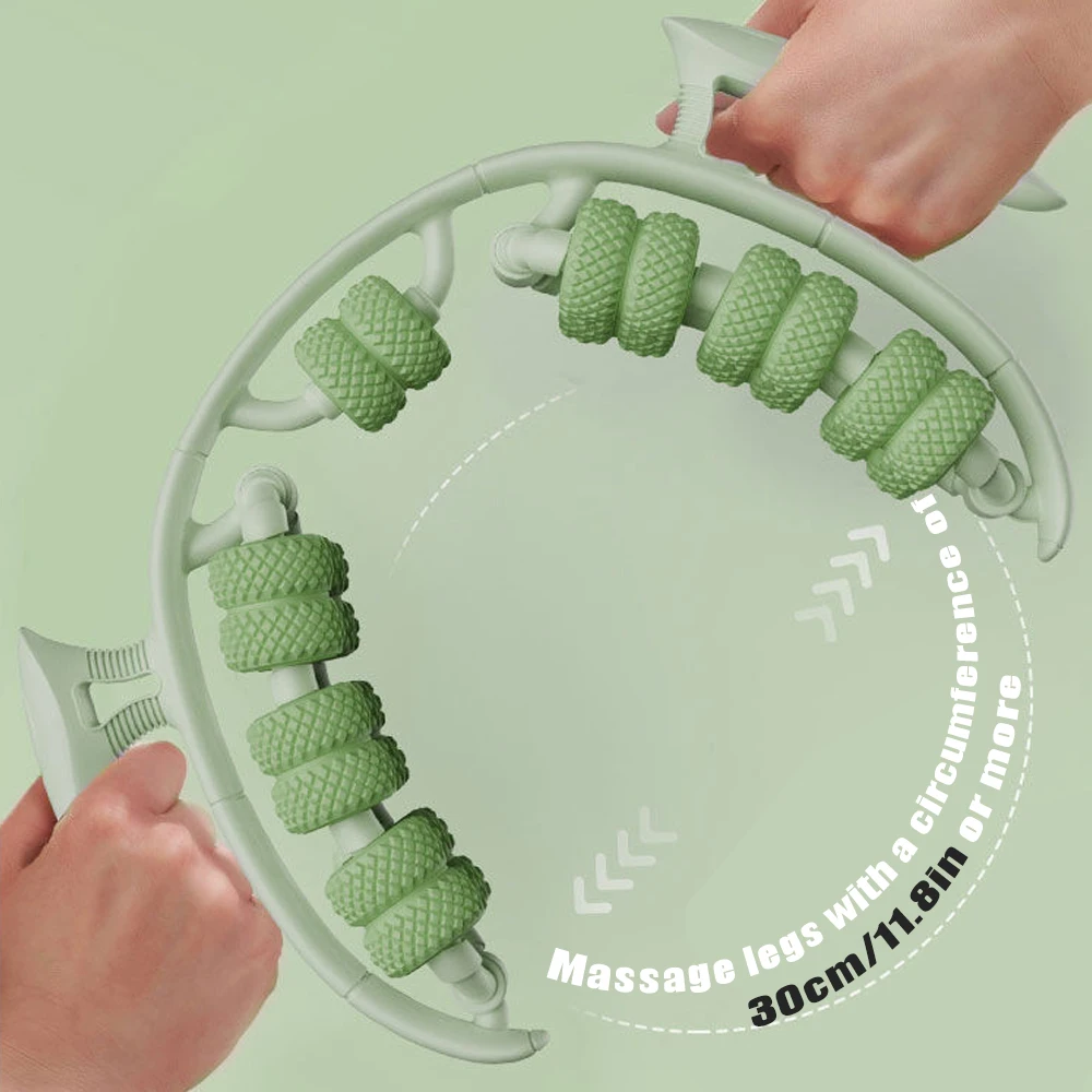 Massageador Manual com 16 Rodas para Pernas e Corpo - Imagem 5