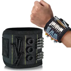 pulseira magnética porta-ferramentas