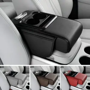 almofada apoio braço console central carro