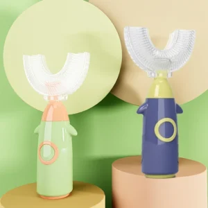 escova de dentes infantil u shape