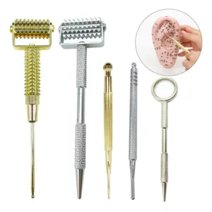 sonda retrátil auriculoterapia latão