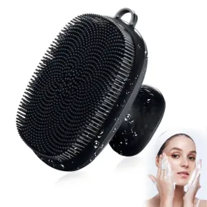 escova de silicone quadrada limpeza facial