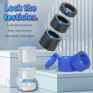 conjunto de anéis de silicone para uso adulto