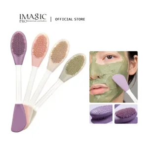 escova de silicone dupla para limpeza facial
