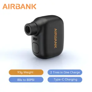 mini bomba de bicicleta portátil recarregável