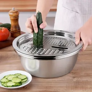 kit cozinha tigela cortador aço inoxidável