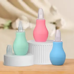 aspirador nasal de bebê de silicone