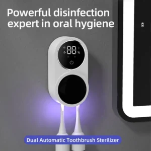 esterilizador portátil de escova de dentes uv