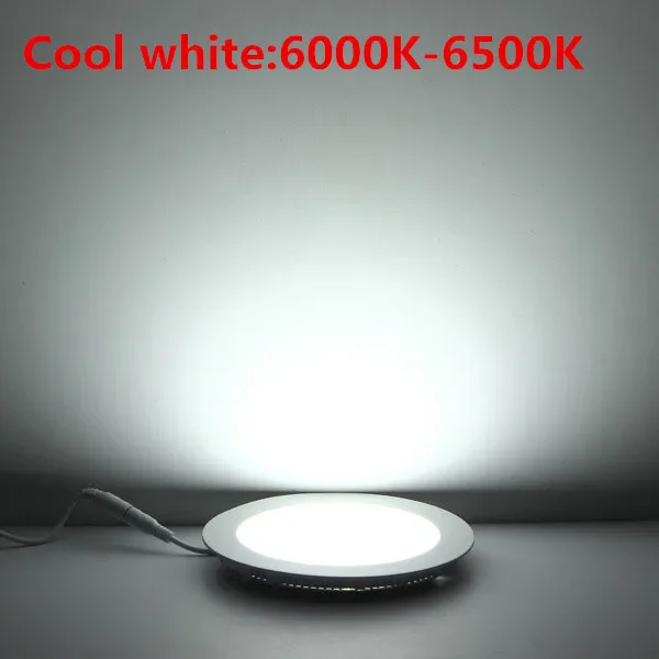 Painel LED Downlight Embutido 3W 4W 6W 9W 12W 15W 25W - Imagem 4