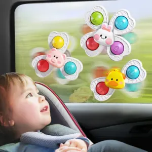 brinquedo giratório de banho para bebês