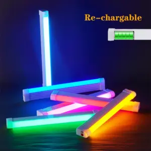 varinha de luz de vídeo led portátil