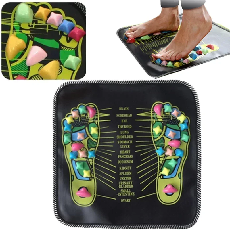 tapete de massagem para pés acupressão