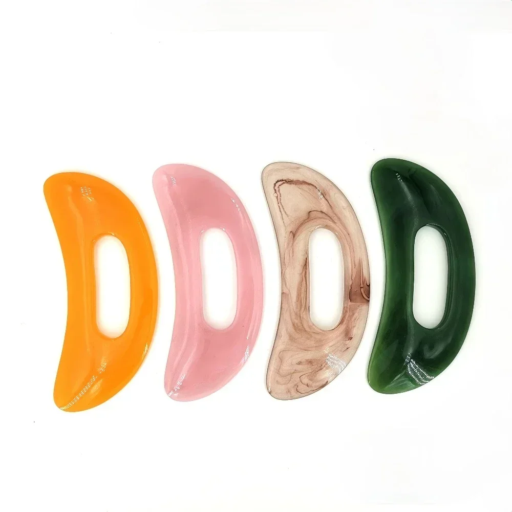 Placa Gua Sha de Resina Sintética para Massagem - Imagem 3
