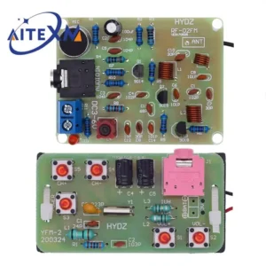 kit diy rádio fm estéreo