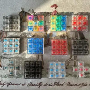chaveiro fidget teclado 9 teclas