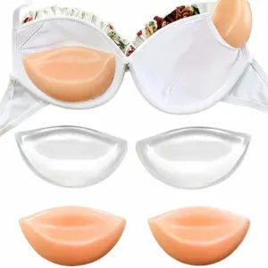almofadas de sutiã de silicone