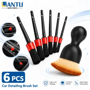 conjunto de escovas de limpeza para carro
