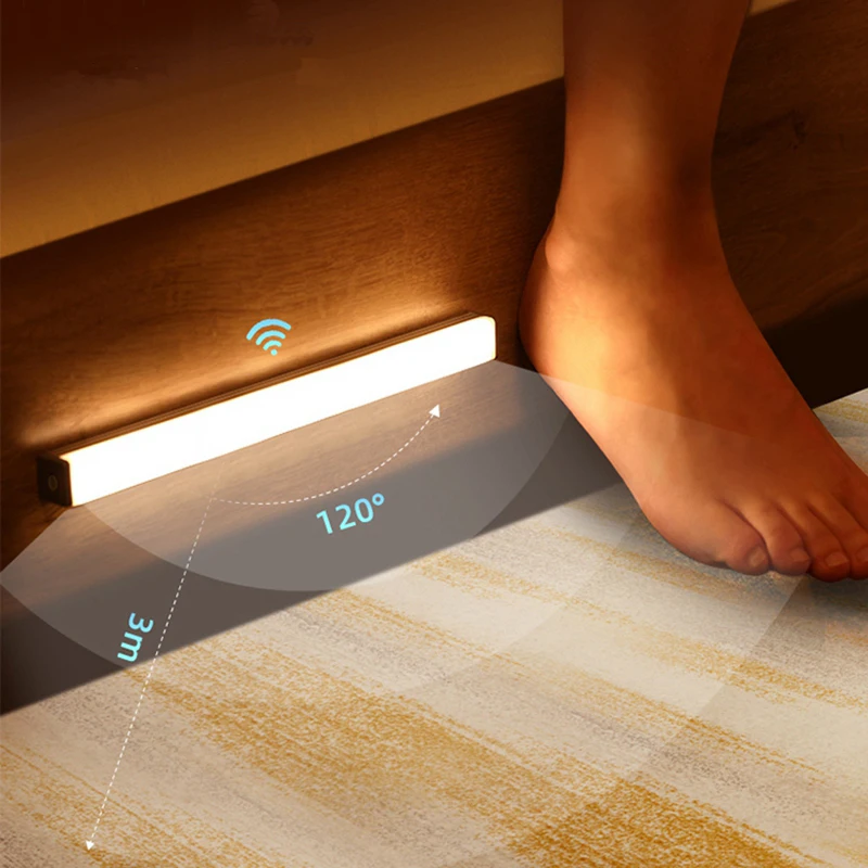 Luz Noturna LED Recarregável com Sensor de Movimento - Imagem 6