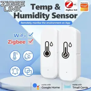 termômetro inteligente tuya zigbee 3.0
