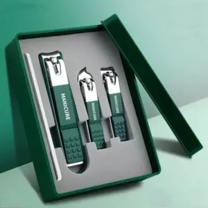conjunto cortador de unhas 4 peças