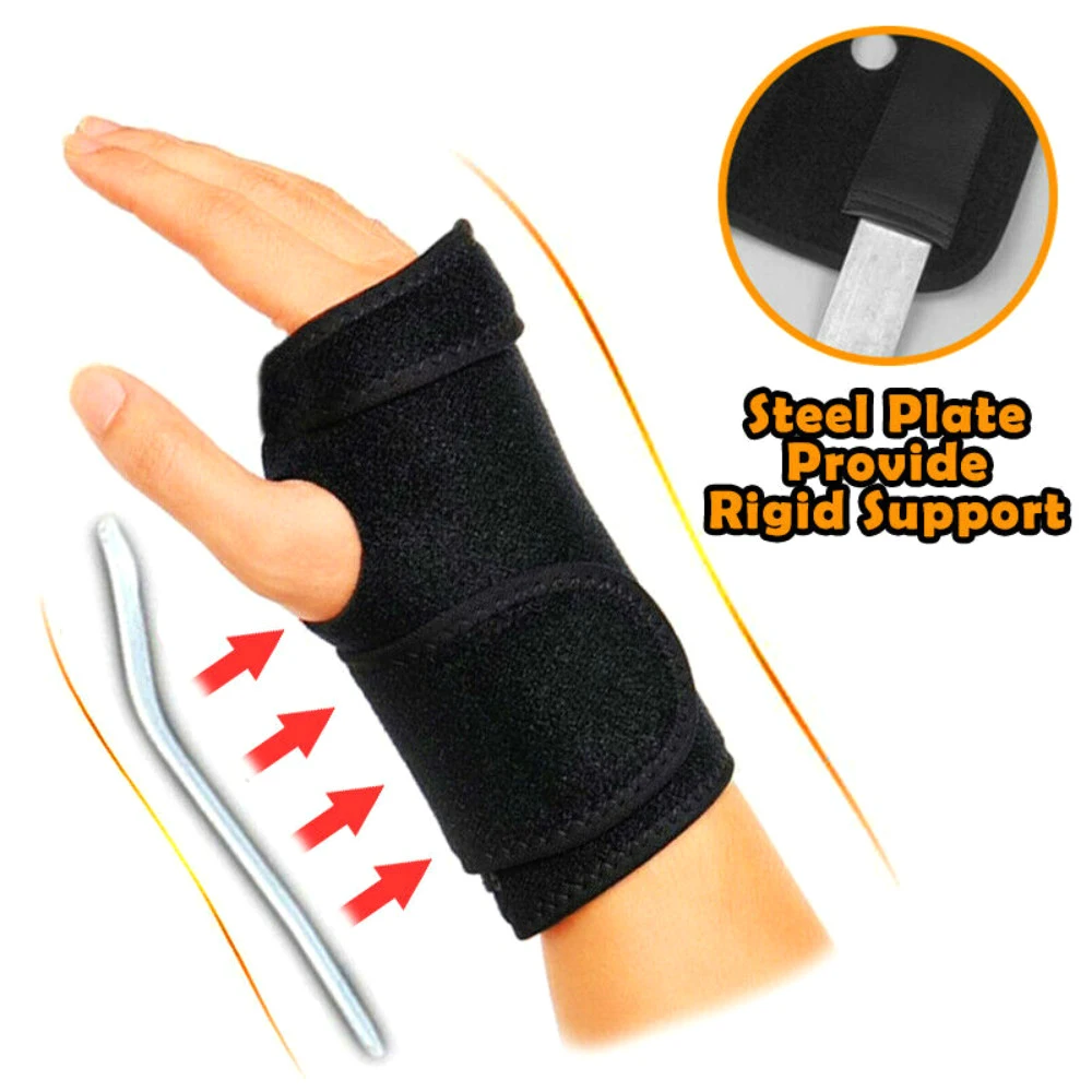 Cinta de Pulso Carpal Tunnel Stawin, Com Tala, Branco - Imagem 2