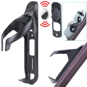 suporte de garrafa bicicleta anti-roubo airtag