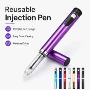 caneta injetora de metal 3ml