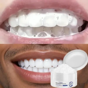 pó clareador de dentes