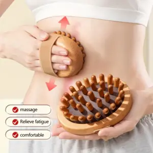 escova de massagem meridiana manual