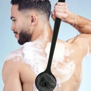 esfoliador e massageador de costas de silicone
