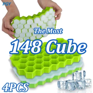 molde de gelo de silicone 148 cubos