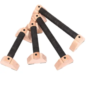 barra push up de madeira
