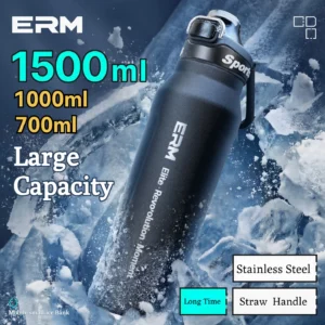 garrafa térmica aço inoxidável ciclismo