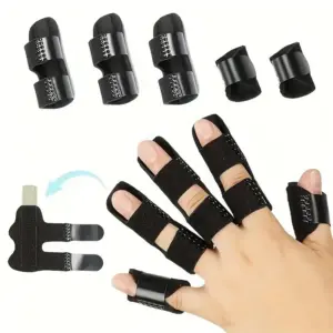 tala de fixação de dedo ajustável