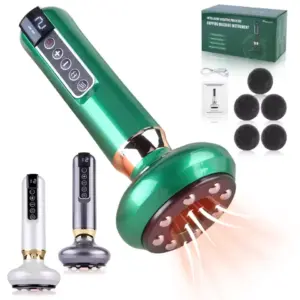 massageador elétrico ventosa gua sha