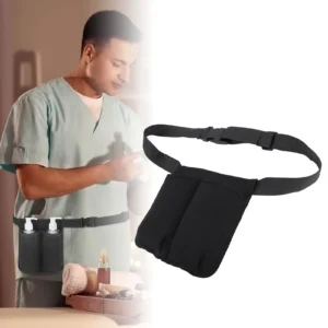 bolsa de cintura para óleo de massagem
