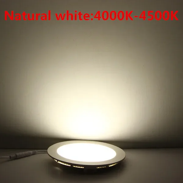 Painel LED Downlight Embutido 3W 4W 6W 9W 12W 15W 25W - Imagem 5