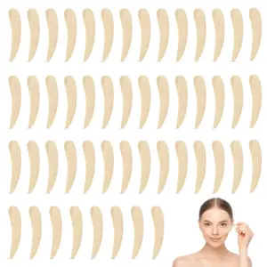 colher cosmética de bambu facial