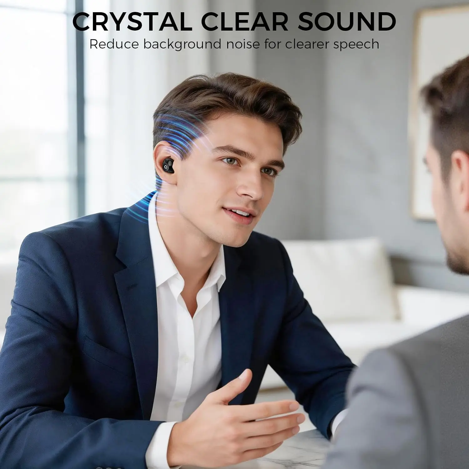 Aparelho Auditivo Recarregável Discreto com Controle de Volume - Imagem 2