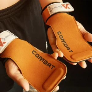 lifting grips pads de couro