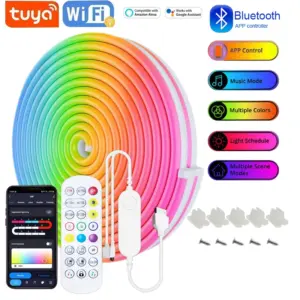 fita led neon usb rgb wifi