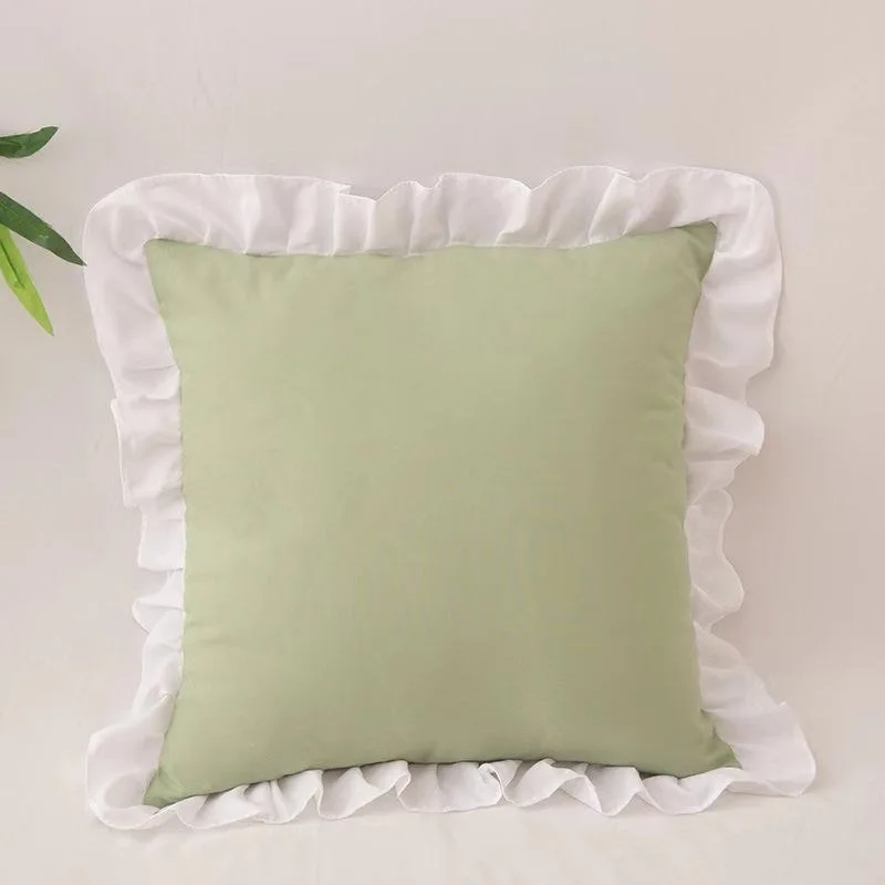 Fronha para Sofá com Babados Decorativa Várias Cores - Imagem 4