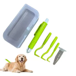 kit removedor de carrapatos para pets