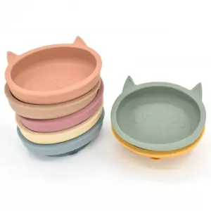 tigela de silicone com ventosa para bebês