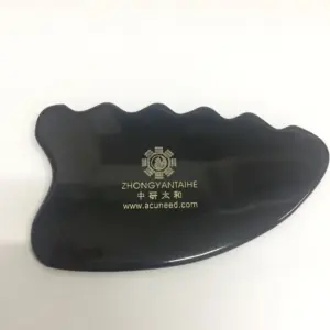 placa de massagem guasha chifre de búfalo