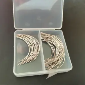 agulhas C curvadas para tecelagem de cabelo