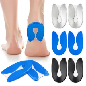 almofada de calcanhar de silicone