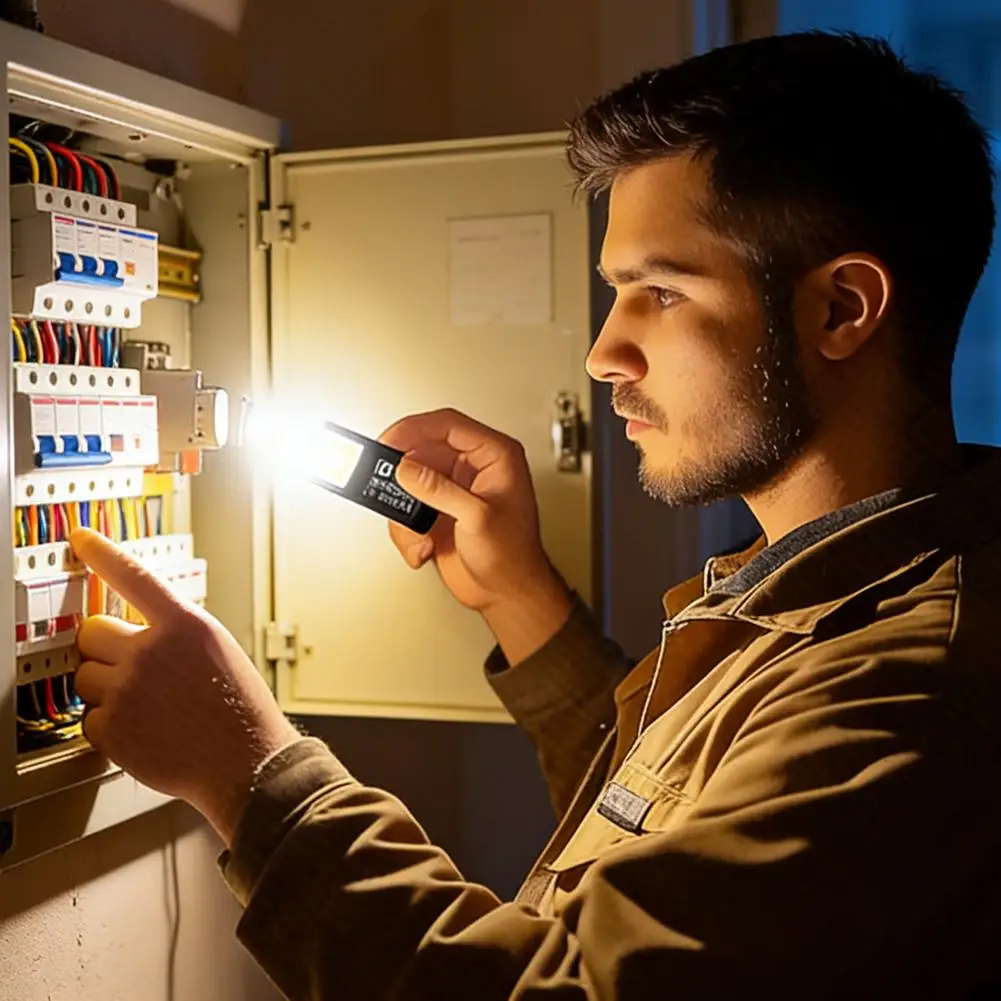 Lanterna LED COB Mini Portátil Recarregável com Clip Magnético - Imagem 6