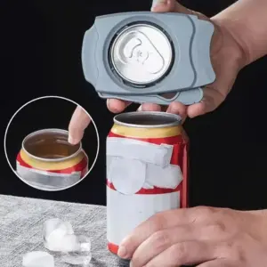abridor de latas multifuncional portátil